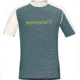 Norrona Falketind Equaliser Merino T-Shirt - Mens, North Atlantic/Snowdrop, 2XL, 7042698472441
