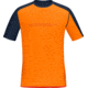 Norrona Falketind Equaliser Merino T-Shirt - Mens, Orange Popsicle/Indigo Night, 2XL, 7042698472342