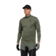 Norrona Fjr Equaliser Long Sleeve Zip Top - Mens, Olive Night/Caviar, Medium, 7042698425478