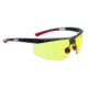 North Safety Products/Haus Glasses Safety Blk/red Frm Amb T5900NTKA, Unit EA