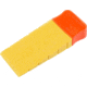 Notch Equipment Felling Wedge, Yellow And Orange High Impact ABS Construction, Double Tapered, Textured Surface On Both Sides, Ruler Indicator On Side, 40078