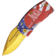 Novelty Cutlery Maga Money Clip Framelock, NV344