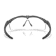 Oakley SI Ballistic M Frame 2.0 Array Sunglasses, Black Frame, Clear/Grey Lens, 11-138