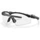 Oakley SI Ballistic M Frame 3.0 Array Sunglasses, Black Frame, Clear, Grey, and Persimmon Lenses OO9146-04