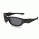 Oakley SI Straight Jacket Sunglasses, Matte Black Frame, Grey Lens 11-013