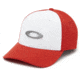 Oakley SI Tincan Cap - Mens, White/Red, Small/Medium, 911545-106-S/M