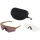 Oakley SI Standard Issue Ballistic M-Frame ALPHA Goggles, 2 Lens Array, Terrain Tan w/Prizm Grey, Clear, OO9296-1944