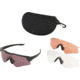 Oakley SI Standard Issue Ballistic M-Frame ALPHA Goggles, 3 Lens Array, Black w/Clear,TR22,TR45, OO9296-2044