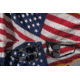 Oakley SI Standard Issue Holbrook Tonal Flag Collection Sunglasses, Matte Black w/Grey, OO9102-E555