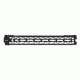 ODIN Works O2 Lite Free Float Forend, MLOK, QD, Black, 15.5in F-15-ML-O2