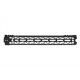 ODIN Works O2 Lite Free Float .223/5.56 M-LOK Forend, QD, Low Profile, Black, 15.5in F-15-ML-O2