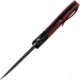 Ohlone Knives Butron Framelock Red and Black