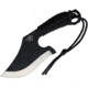 Old Forge Moose Skinner Knife, 5.5 black powder coated stainless blade, Black cord wrapped handle, TR8157 / OF043