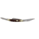 Old Timer Middleman 3 Blade Folding Knife, 2.4 in Blade, Stainless Steel, 1181009
