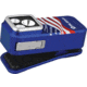 Olight Oclip Pro S 600 Lumen LED Rechargeable Clip-On Flashlight with UV and RGB Light, Stars and Stripes, OCLIPPROS-SS