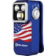 Olight Oclip Pro S 600 Lumen LED Rechargeable Clip-On Flashlight with UV and RGB Light, Stars and Stripes, OCLIPPROS-SS