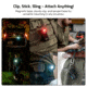 Olight Oclip Pro 600 Lumens Rechargeable Orange