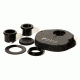 Olivon Filter 1.25in 5-Piece Wheel Kit with 5 Filters, Black, Small OLFW5F-US