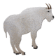 Oncore Targets Mountain Goat Self-Healing Archery Target, White/Brown, Medium, RH2