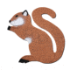 Oncore Targets Red Squirrel Self-Healing Archery Target, Brown, Small, GS2