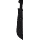 Ontario Knife Bushcraft Machete w/ Nylon Sheath, 22in Overall, 16in Black Powder Coated Blade, Natural Canvas Micarta Handle, Nylon Sheath, 8695SEC