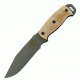Ontario Knife RBS-6 Fixed Blade Knife Tan Micarta OK9444TM