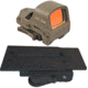 OP Exclusive - Holosun HS510C 1x Open Reflex Sight, Red Dual Reticle, Flat Dark Earth, HS510C-FDE-R with American Defense Manufacturing Holosun 510C Quick Detach Mount
