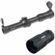 OP Exclusive - Primary Arms Classic 1-4X24mm Illuminated Rifle Scope, Black PA14X w/ TRYBE Optics Enhancer - Magnification Doubler