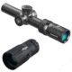 Swampfox Tomahawk LVPO Rifle Scope, 1-4x24mm, 30mm, SFP, Illuminated Guerrilla Cross MOA Reticle, Black, ATK14241-M w/ TRYBE Optics Enhancer - Magnification Doubler
