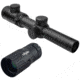 OP Exclusive - VISM Safari Series 1.1, 4X24 Rifle Scope/Red And Green Illum./Cross Plex Reticle, Green Lens, Black VSAFS11424G w/ Trybe Optics Enhancer - Magnification Doubler