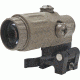 EoTech OPMOD Red Dot Reticle Hybrid Sight IOP Holosight w/ 3X G33 Magnifier, Tan, HHS-2 OP