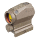 SIG SAUER OPMOD Romeo5 XDR 1x20mm Compact Red Dot Sight, 2 MOA Red Dot or 65 MOA Circle Dot, Tan SOR52111