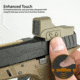 OpticGard Eotech Eflx Red Dot Sight Cover, Black, One Size, OGEEFLX02