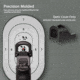 OpticGard Scope Cover for Holosun 507C-X2/407C-X2, Black, OGH507C02