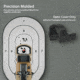 OpticGard Scope Cover for Leupold Delta Point Pro (DPP), Black  , OGLDPP02