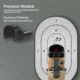 OpticGard Scope Cover for Sig Sauer Romeo1Pro, Black  , OGSR1PRO02