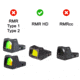 OpticGard Trijicon RMR HD Scope Cover, Black, One Size, OGTRHD02
