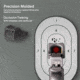 OpticGard Trijicon RMR HD Scope Cover, Black, One Size, OGTRHD02