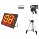 OpticsPlanet Exclusive Bushnell Speedscreen Sports Kit Bushnell SpeedScreen Radar Gun Display 101922, Speedster 3 Radar Gun, Tripod for Speedster III Radar Gun, and FREE Radar Gun Batteries