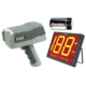 OpticsPlanet Exclusive Bushnell Speedster III Radar Gun Sports Kit Bushnell SpeedScreen Radar Gun Display, Speedster 3 Radar Gun and Free Batteries