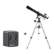 OpticsPlanet Exclusive Celestron PowerSeeker 80EQ Refractor Telescope with Motor Drive Package, Tripod, 21048-OP