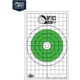 OpticsPlanet Exclusive EZ2C Targets Red Dot Optics Style 5, Green and Black Ink on High Quality White Paper, 25 Pack, EZ2CRD05