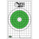 OpticsPlanet Exclusive EZ2C Targets Red Dot Optics Style 5, Green and Black Ink on High Quality White Paper, 25 Pack, EZ2CRD05