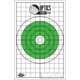 OpticsPlanet Exclusive EZ2C Targets Red Dot Optics Style 5, Green and Black Ink on High Quality White Paper, 25 Pack, EZ2CRD05