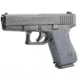 Hogue Wrapter Adhesive Grip For Glock 19, 23, 32, Small Frame Compact Generation 1-2, Grit Black, 17229