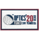 OpticsPlanet Exclusive OpticsPlanet 20th Anniversary Morale Patch, White, OP20PATCH