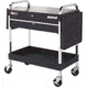 Waterloo 1 Drawer Metal Utility Cart Re 797-UC110RD, Unit EA