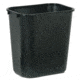 Rubbermaid 28-1/8qt. Wastebasket Black R 640-2956-BLA, Unit EA
