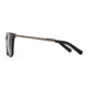 OTIS CROSSROADS Sunglasses, Matte Black/Grey Polar, 55-17-140, 19-1801P