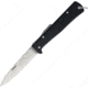OTTER-Messer 10436R Mercator Lockback Steel Blade Knife, 3.25in Satin SS Blade, Black SS Handle, Black, 10-436 RG R